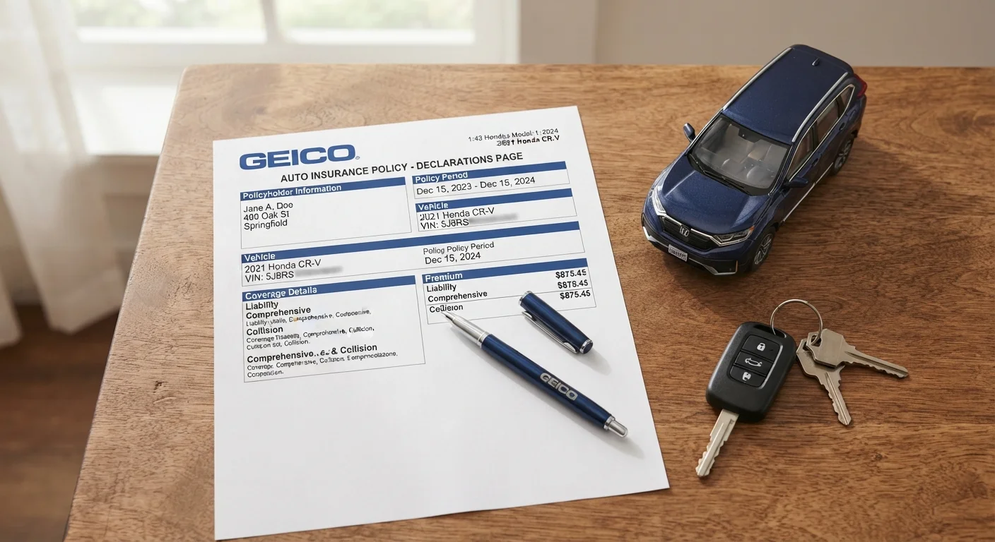 Auto Insurance Coverage Types: What Each Part of Your Policy Actually Does