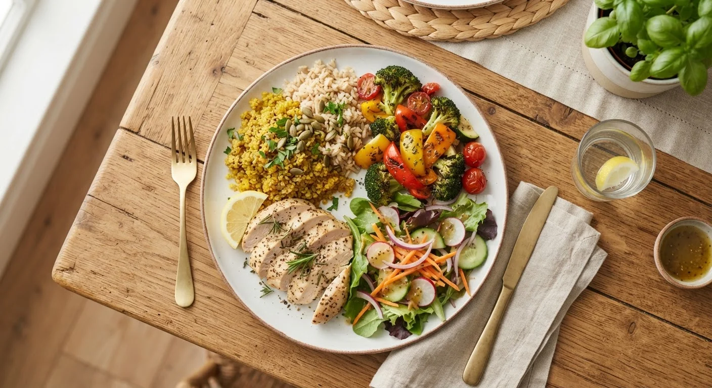 Building a Balanced Plate Without Counting Every Calorie