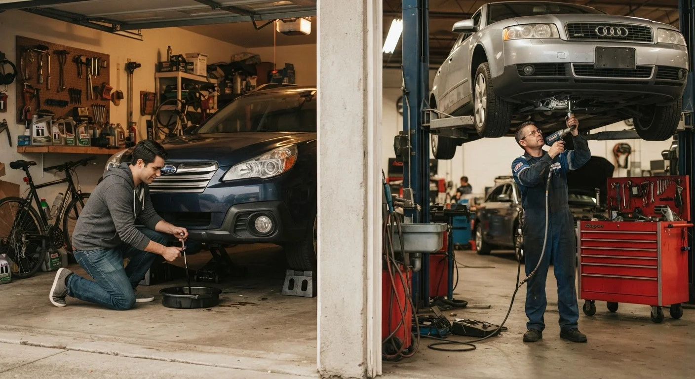 DIY Car Maintenance vs. Taking It to a Shop