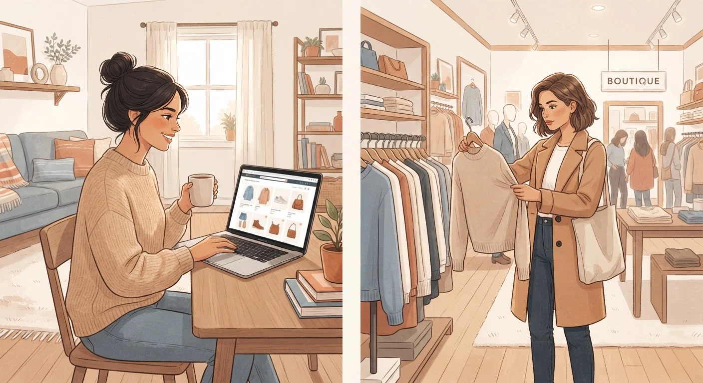 Online vs. In-Store Shopping: Matching the Channel to the Purchase