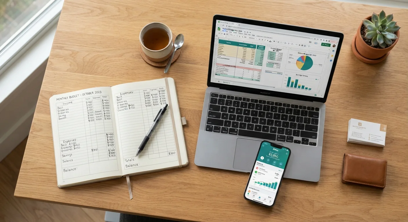 Paper Budgets vs. Spreadsheets vs. Budgeting Apps