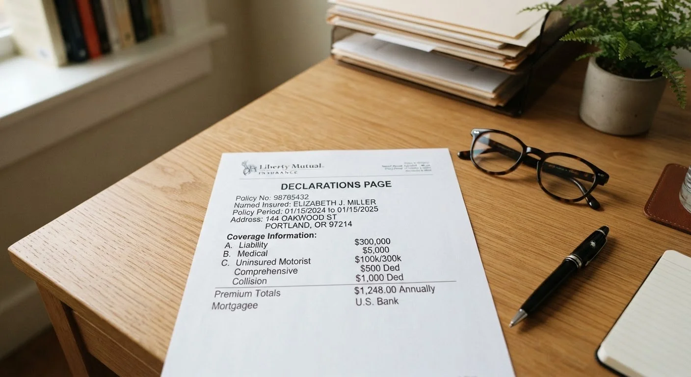 Policy Limits, Sub-Limits, and Coverage Gaps: Reading the Numbers on Your Declaration Page