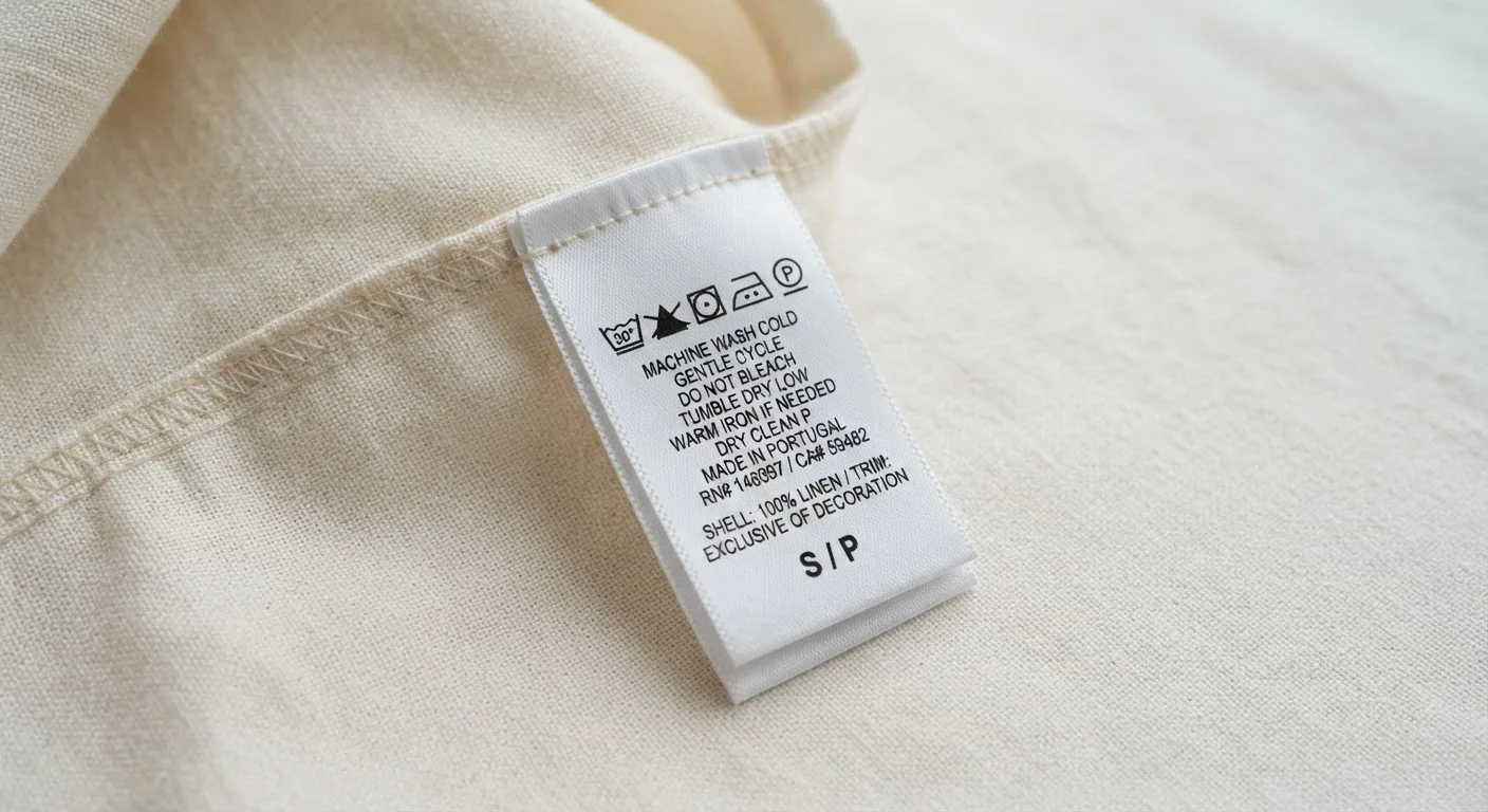 Reading Care Labels: What Those Symbols on Your Clothes Actually Mean