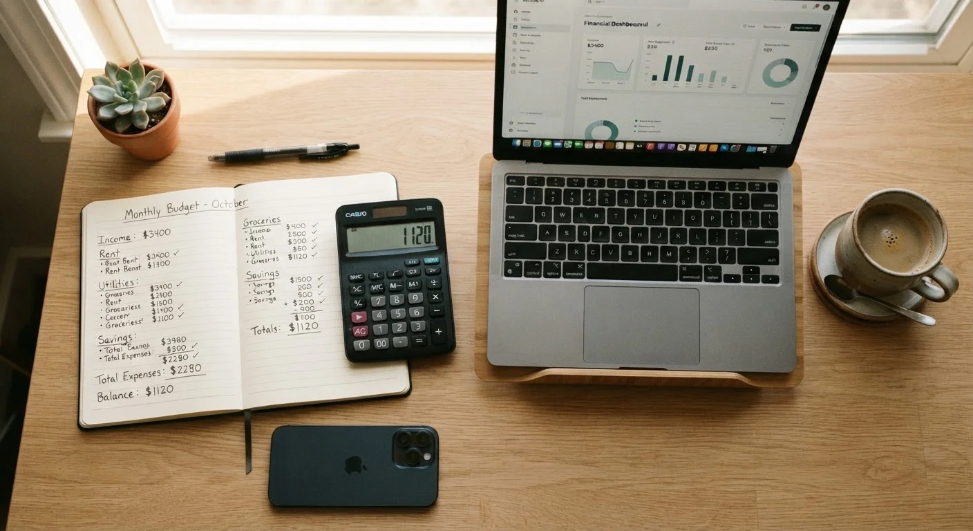 Setting Up Your First Monthly Budget
