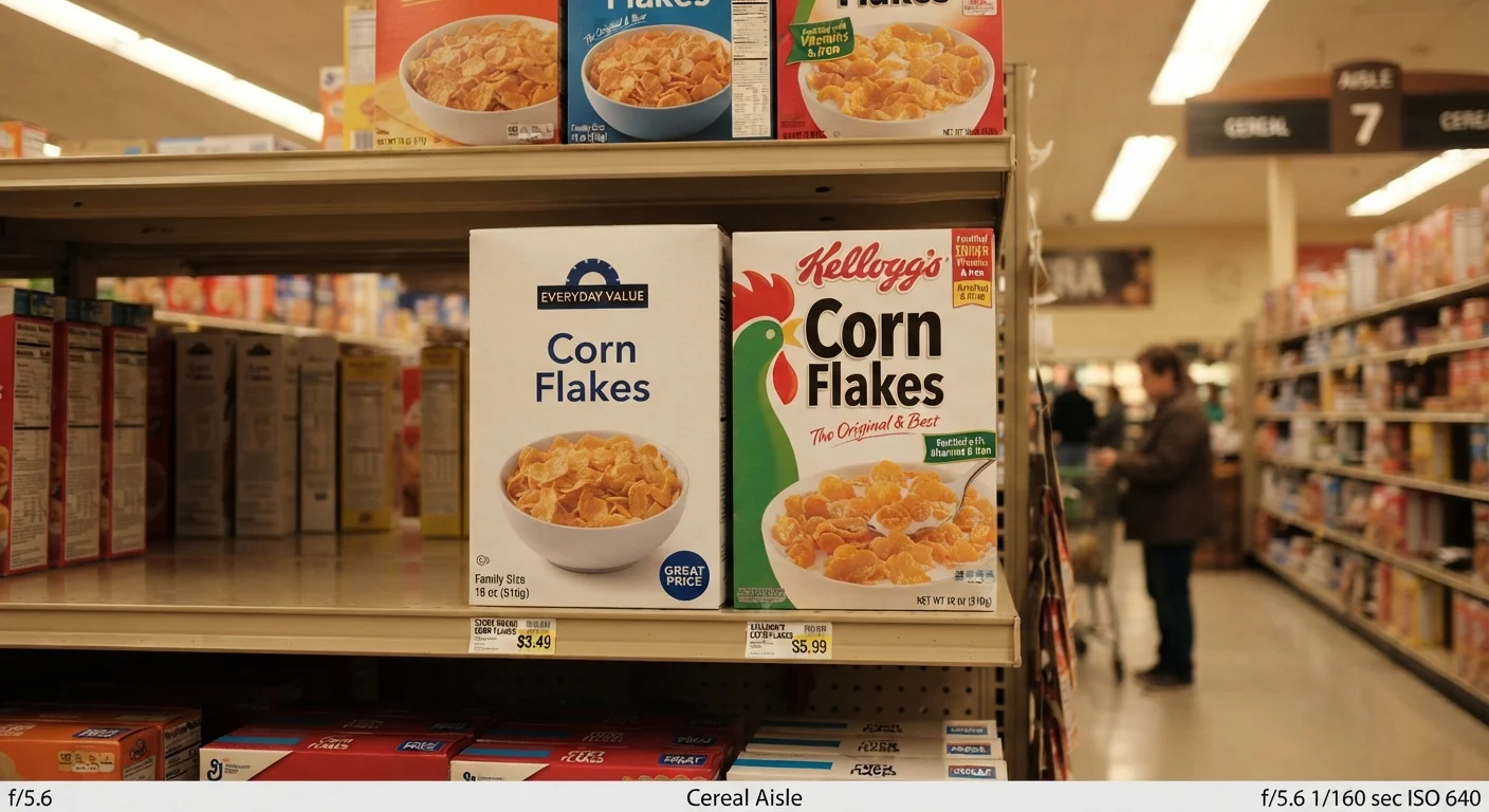 Store Brands vs. Name Brands: What You're Actually Paying For