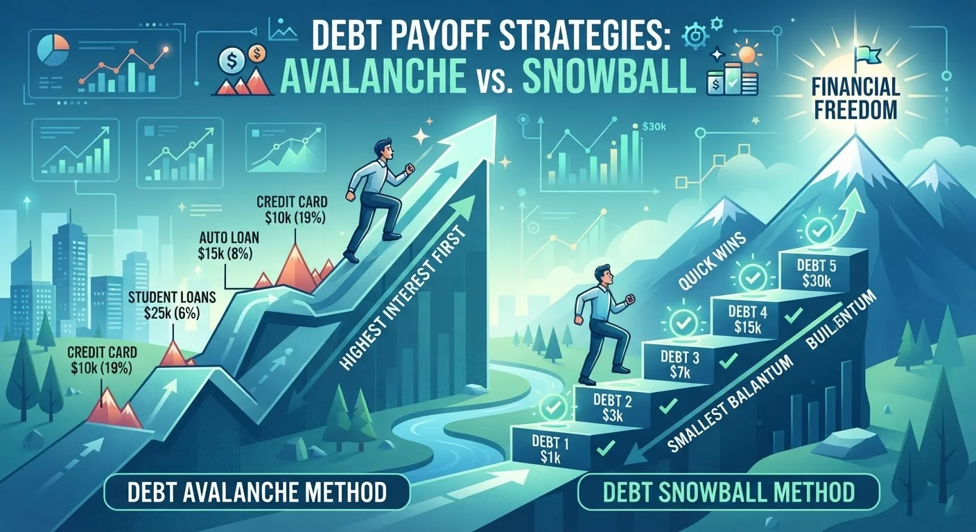 The Debt Avalanche vs. Debt Snowball: Which Payoff Strategy Fits Your Life?