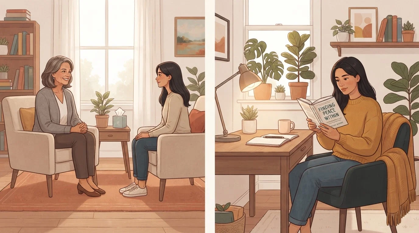 Therapy vs. Self-Help: Understanding What Each Can and Cannot Do