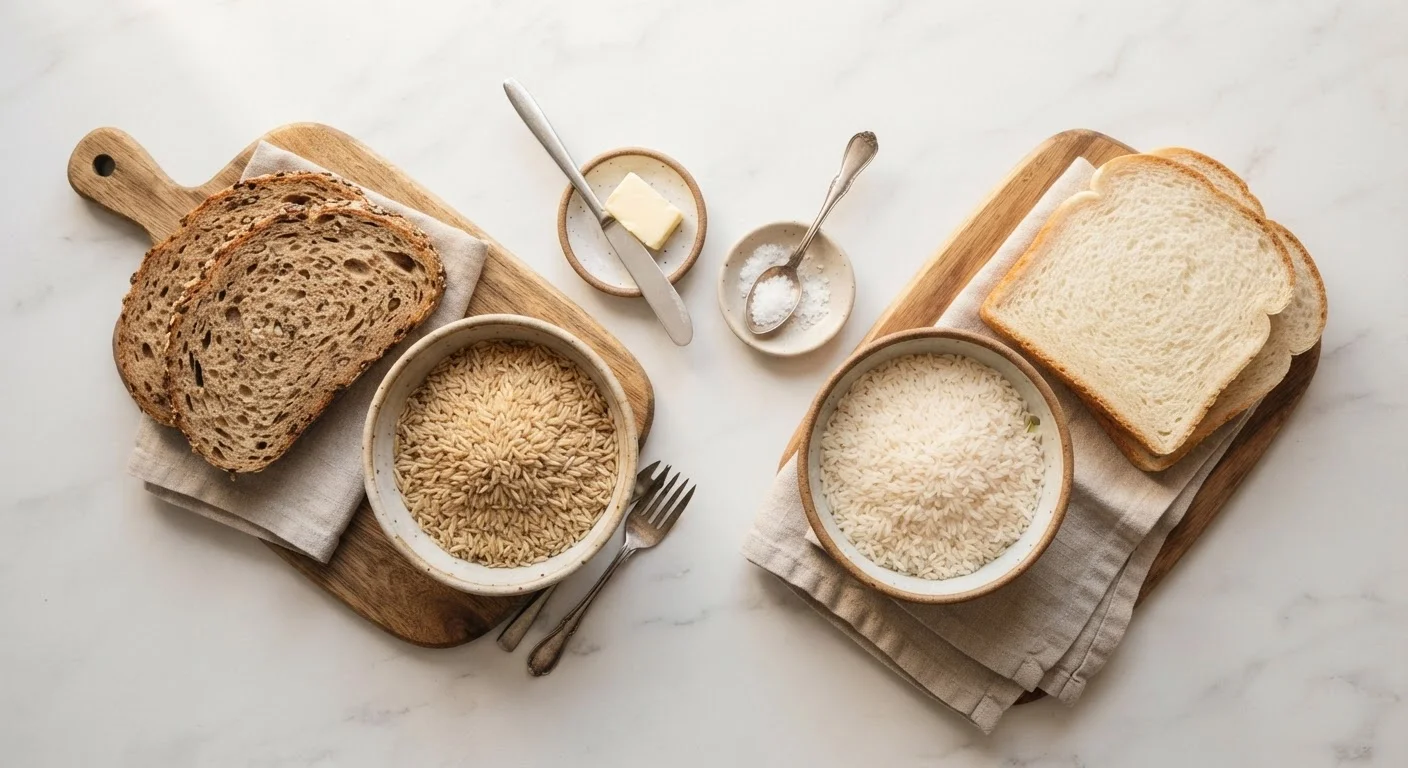 Whole Grains vs. Refined Grains: A Nutritional Comparison