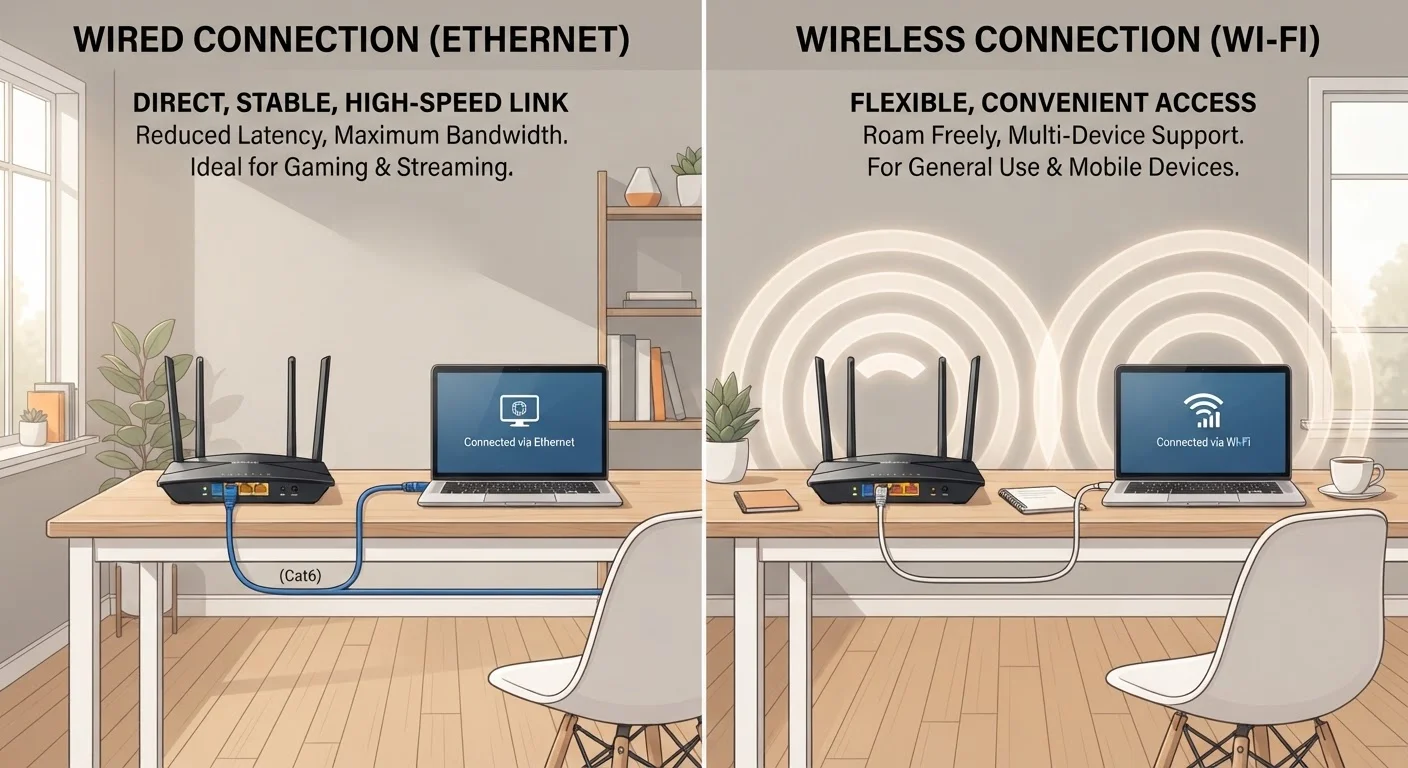 Wired vs. Wireless Home Networking: Trade-Offs Worth Understanding